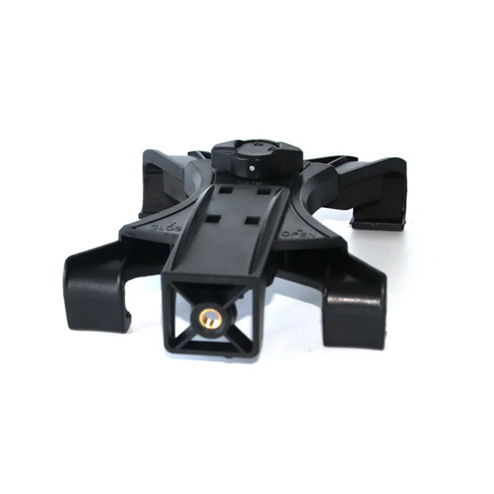 

Tablet Bracket Black Abs Durable Non-Deform Outdoor Travel Use Hands-Free Stand For Tablet Holder Base