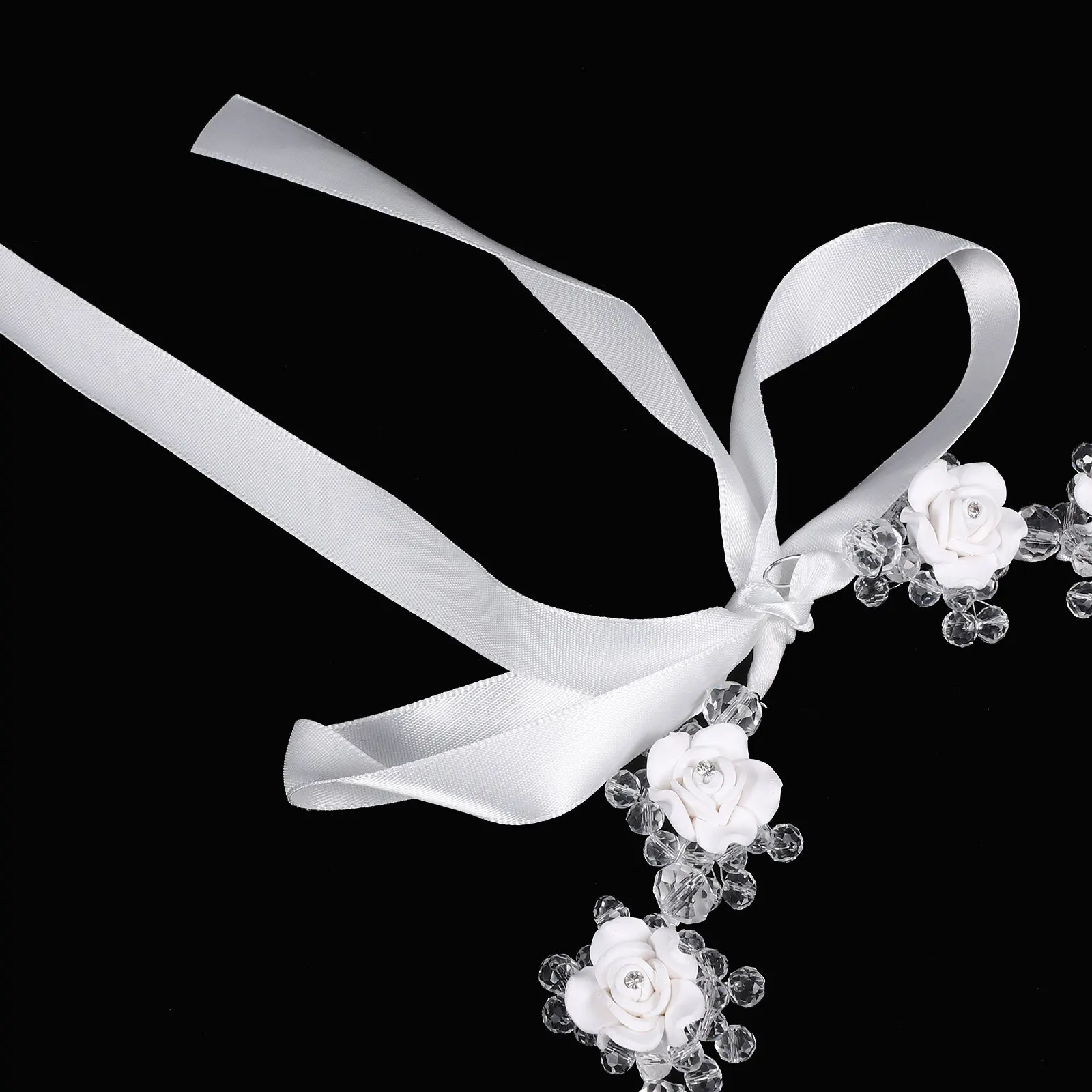 كريستال السيراميك زهرة الشعر عقال المرأة الزفاف هيربيسي لحفل الزفاف حفلة موسيقية الذكرى حديقة الاستقبال المؤنث