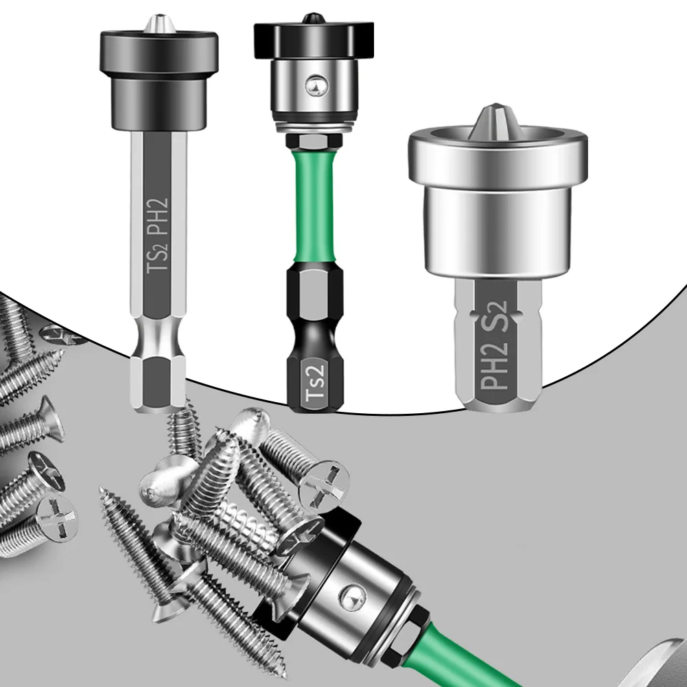 Magnetic Screw Locator Electric Screwdriver Bit Pneumatic Bit For Gypsum Board Woodworking Gypsum Board Locator