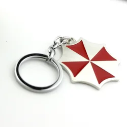 New Umbrella keychain Action Movie Residents Evils llavero брелок Thriller Movie Protective Umbrella Corporation Key Chain Car