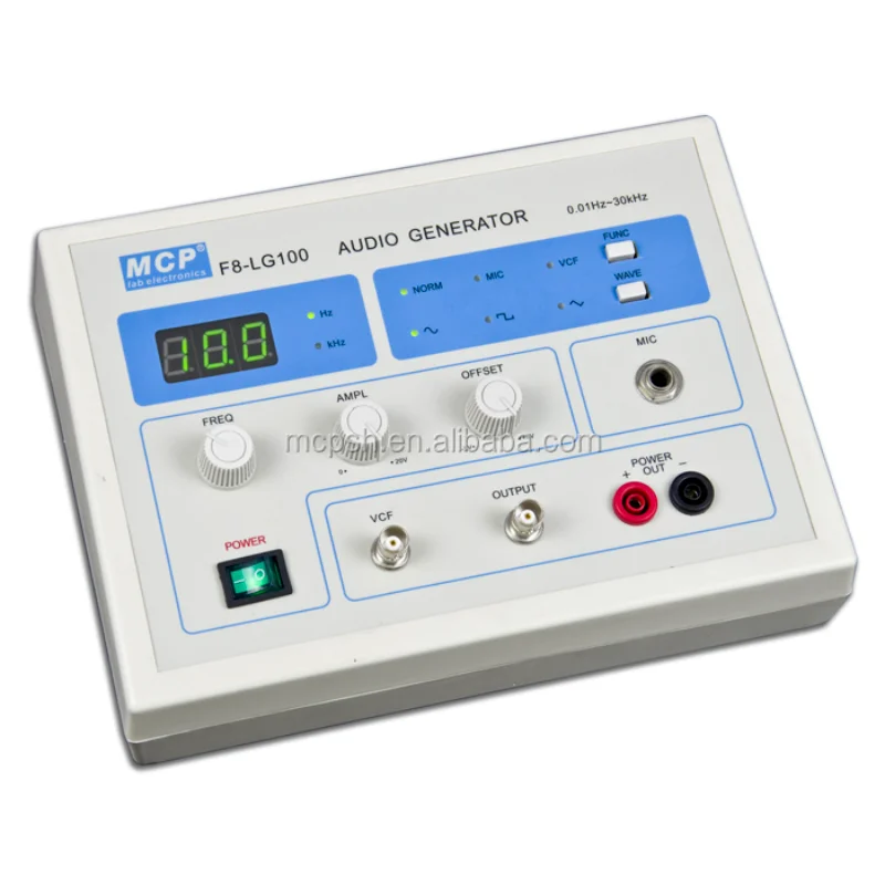 MCP F8 - LG100  digital low frequency audio signal generator 30KHz