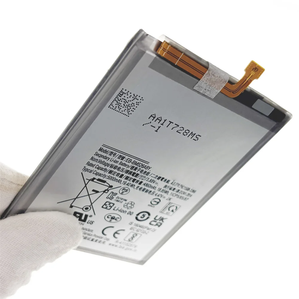 Genuine Battery EB-BM526ABY For Samsung Galaxy M56 M52 5G M23 F23 5G M53 5G A73 A23 EB-BM526ABS M33 5G Batteria+Tools image 2