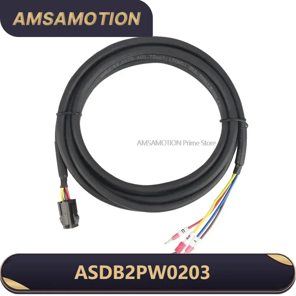 3 meters Servo Motor Cable Line ASDB2PW0203 Suitable for Delta B2 Low-power ASDB2PW0205 ASDB2PW0210 5m 10m