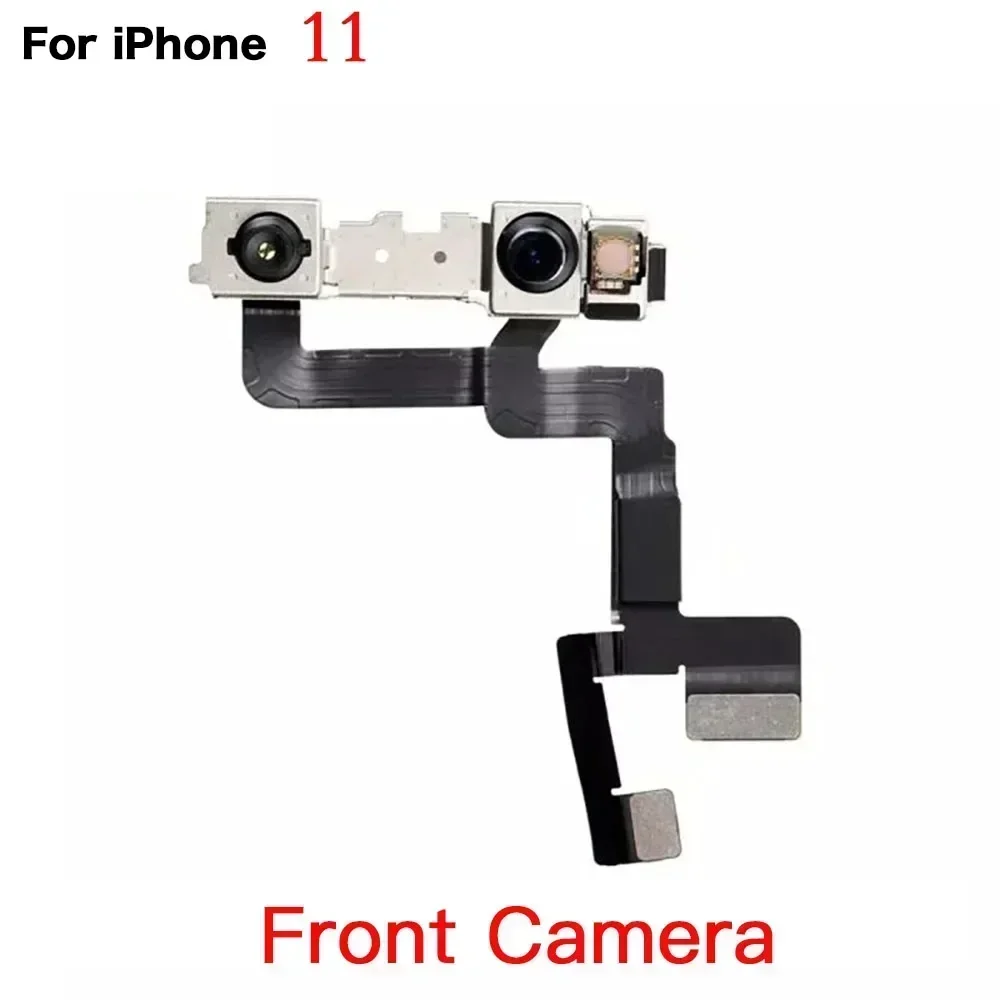 Inner Part for IPhone 11 Front Rear Camera Power Volume Button Charging Port Ear Speaker Flex Cable with Bracket Full Screws