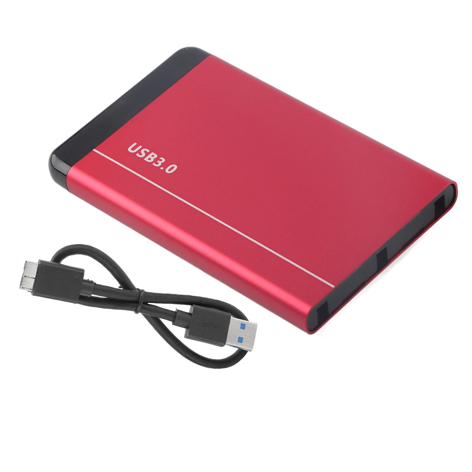 

Universal Mobile Hard Disk Enclosure USB3.0 Portable Aluminum Alloy for 2.5in SSD/HDD SATA Support 8TB (Not Inclube Hard Disk)