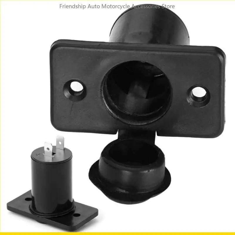 SZCH 12V Car Motorcycle Auto Cigarette Lighter Socket Connector Charger