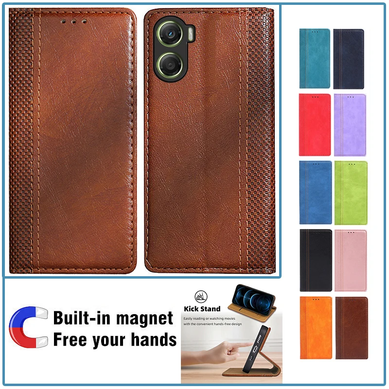 حافظة لهاتف موتورولا موتو G06 حافظة هاتف موتورولا G06 حافظة موتو G06 محفظة طاقة حافظة جلدية G 06 MotoG06 Power Coque