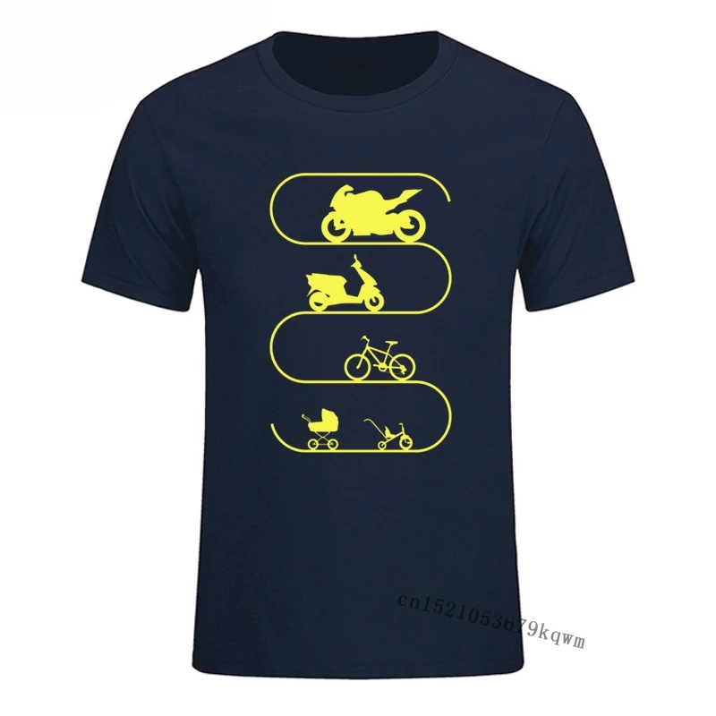 Car Bike Bicycle Motorcycle Evolution Tshirts Classic Summer Tees Lovers Cotton O-neck Print Short Sleeve T-shirt Men