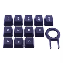 Replacement Keycaps For Logitech G413 G910 G810 G310 G613 K840 G Pro Wilred G513 Romer-G Switch Backlit Key Caps WASD Arrow Keys
