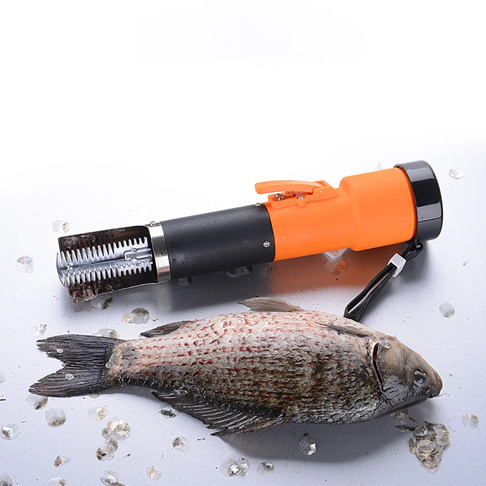 Portable Electric Fish Scaler Fish Scale Scraper Fish Remover Cleaner Scraper Seafood Tools
