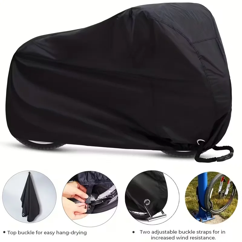 Universal Motorcycle Cover, S-XXXL Extra-Large, for Road King Electra Glide Street Glide Tourings Honda Goldwing Yamaha ROYAL