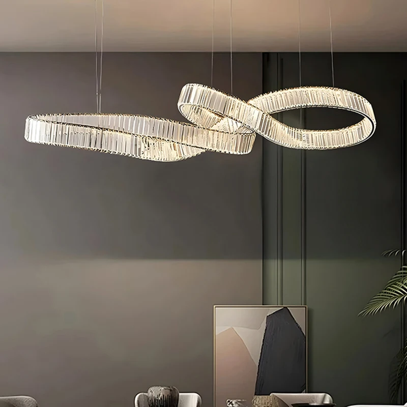 

home decorationPendant lights, luxury crystal living room chandelier, dining room Pendant lamp, ceiling light, indoor lighting