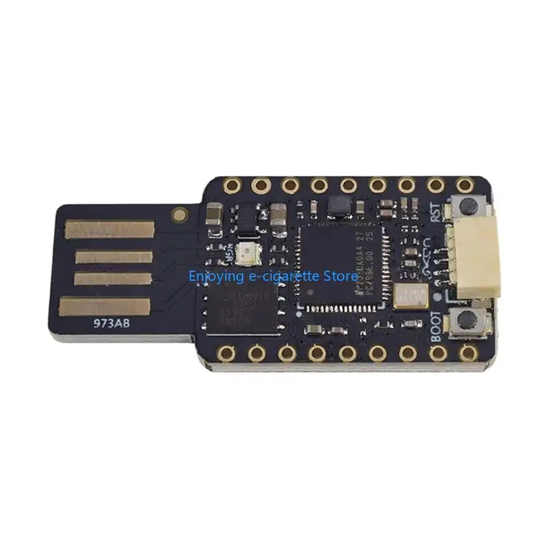 USB-A-Entwicklungsplatine mit RP2350-Prozessor, GPIO-Header-Zugriff und Statusleuchte für Firmware-Übungen und -Studien Y4QF – Detail 5