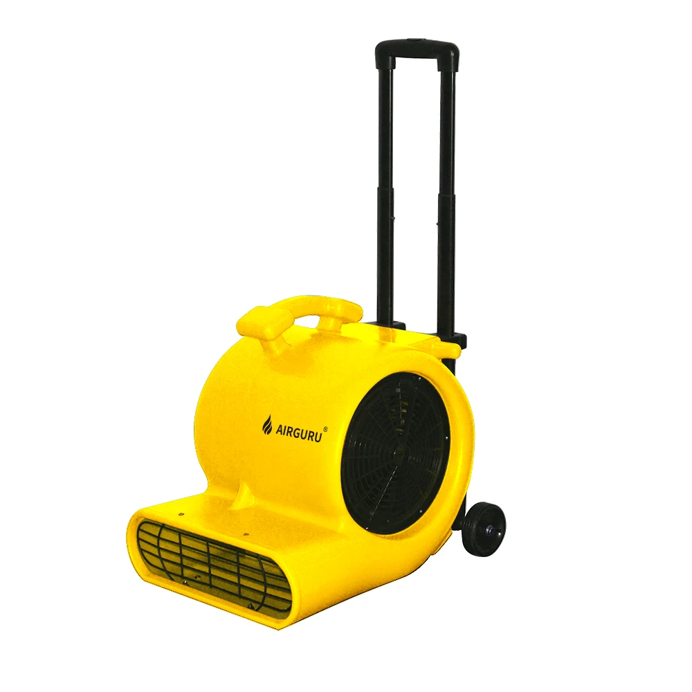 2025 المهنية نمط جديد 3 سرعة الكهربائية الطابق مروحة الهواء البارد منفاخ مجففات السجاد عالية الجودة مع مقبض العجلات