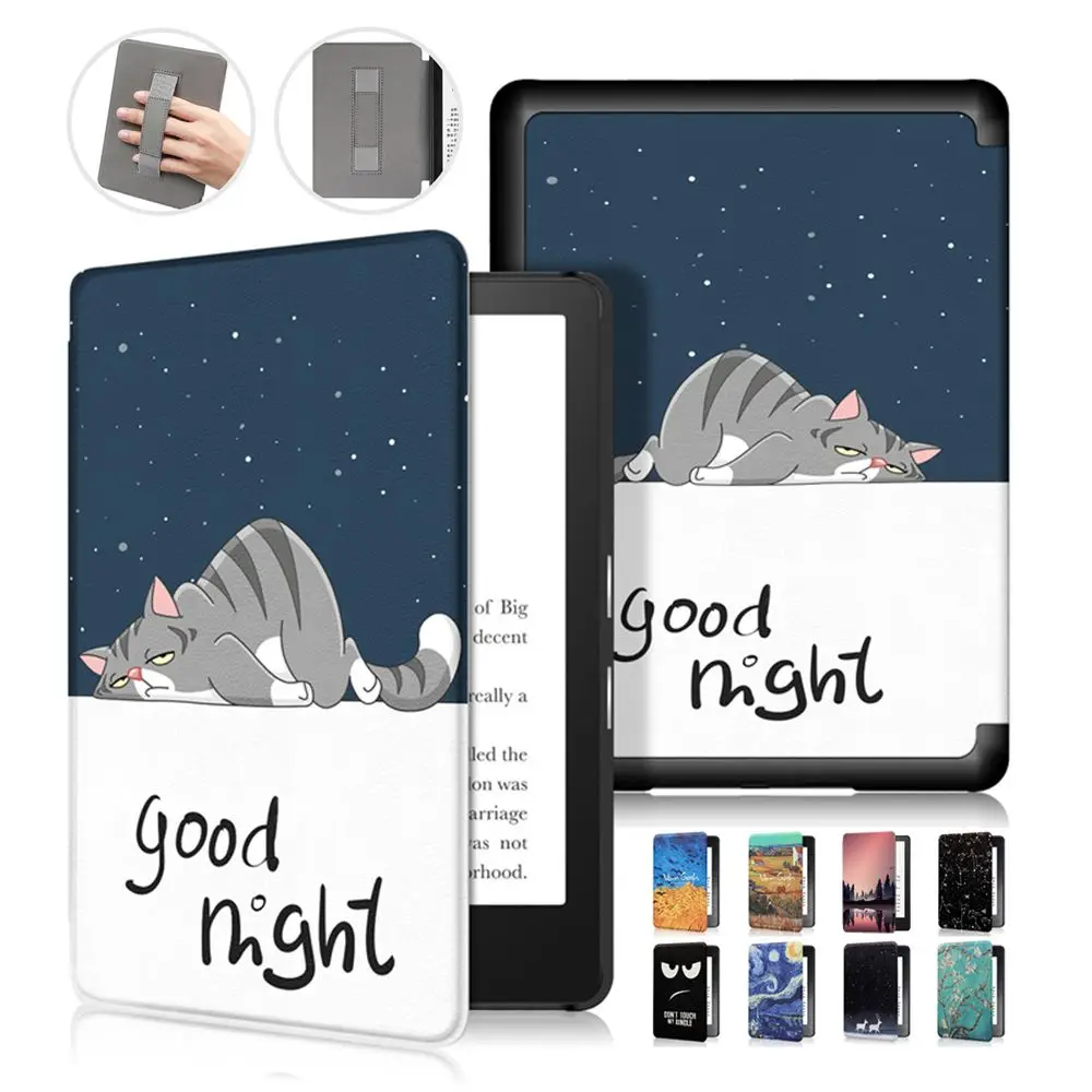 

Sleeve Auto Wake/Sleep Protective Shell PU Leather 6.8 Inch Smart Cover Folio Case For Kindle Paperwhite 5 11th Generation 2021