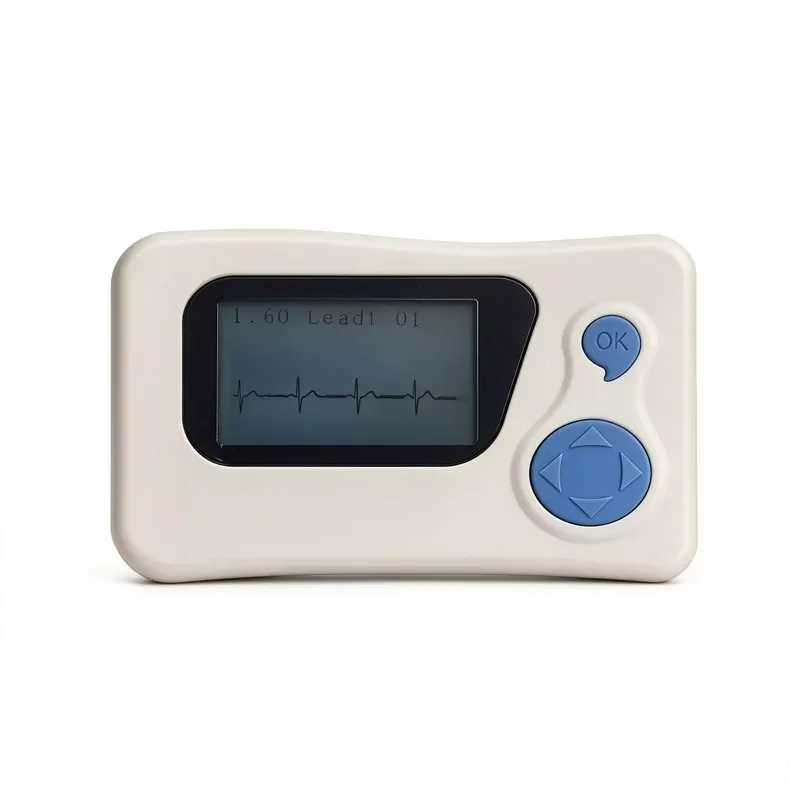 12 Lead Holter Monitor 24 Hour Ambulatory Recorder Portable Dynamic Monitoring System for Hospital Clinic