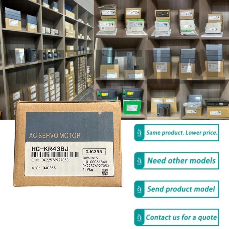 

Original HG-KR43BJ AC Servo Motor