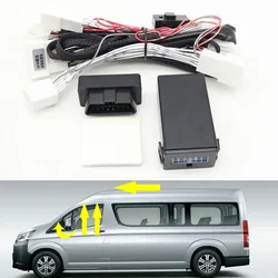 LHD Car Automatic Fold Rearview Mirror Window Closer Glass Lifting Sunroof Module Device Kit For Toyota HIACE 2019-2024