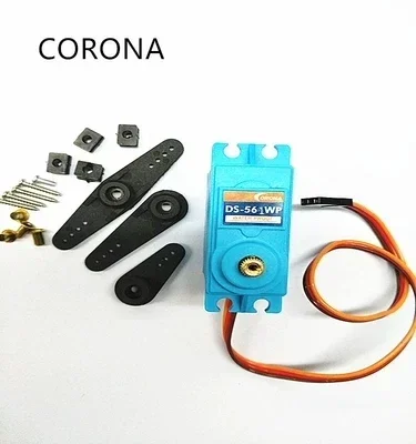 Servo Digital Corona DS-561WP ds561 wp 10KG 64G con Engranajes Metálicos, Resistente al Agua, para Modelos RC KST Hitec