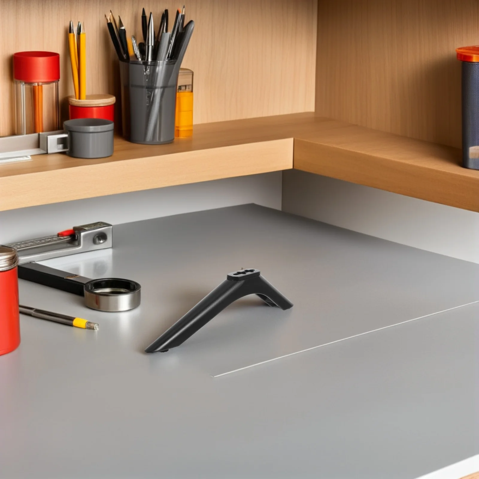 

1Pair Stand Base Rack Universal Plastic Pedestal Support Stable Replacement for 32-43 Inch Flat Screen Tvs Tabletop Stand