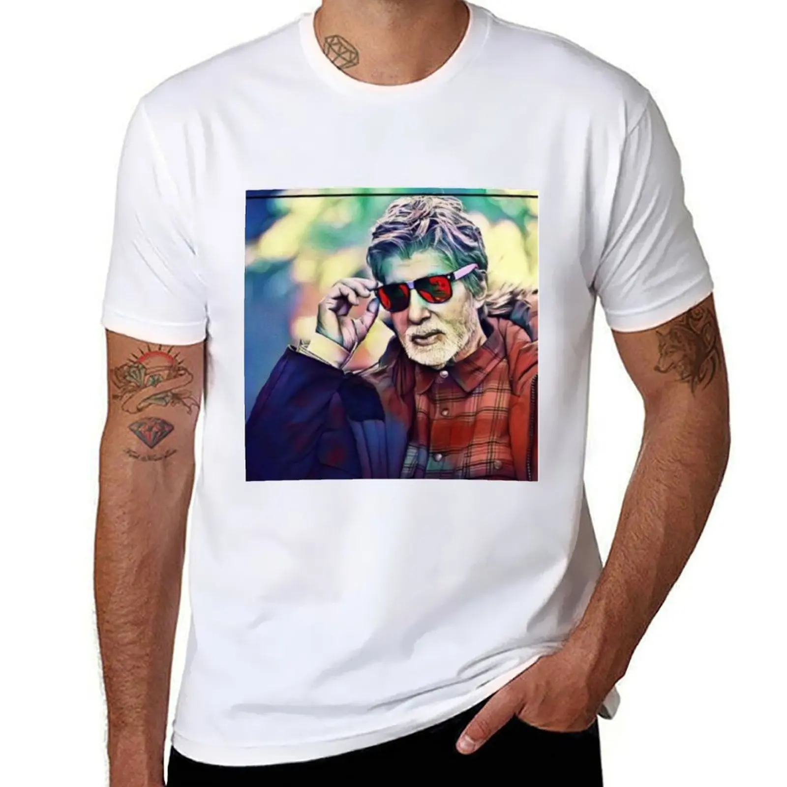 

Amitabh T-Shirt bachchan shirt Actor t man t man shirt cotton man t shirts luxury cotton