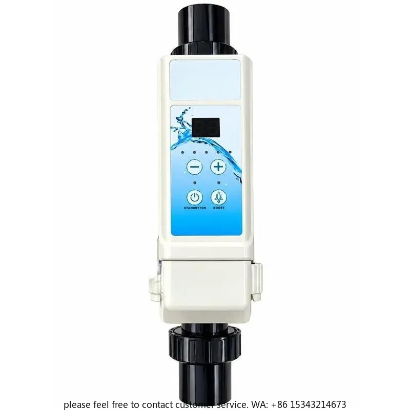 New high-quality titanium plate self-cleaning salt water chlorinator swimming pool salt water chlorinator
