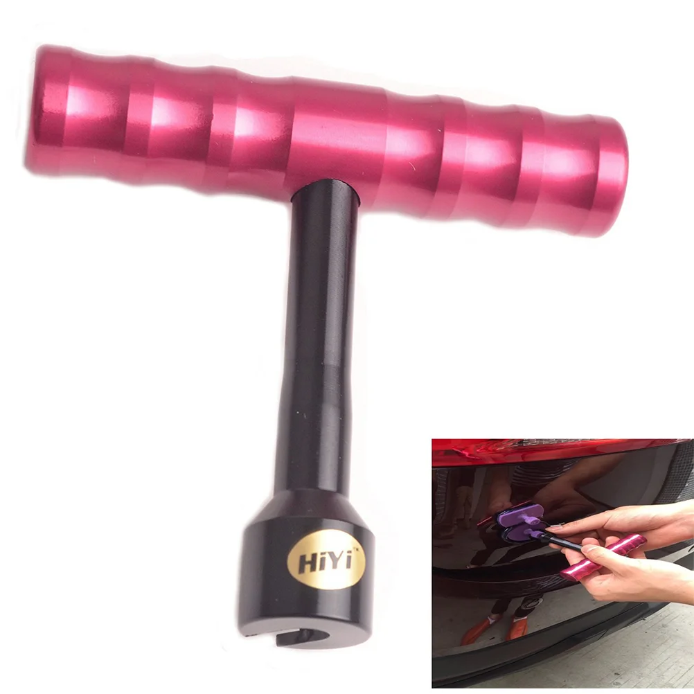 

Puller Tool Compact Paintless Paintless Dent Remover Kit with T Bar Easy Grip Handle Portable Auto Body