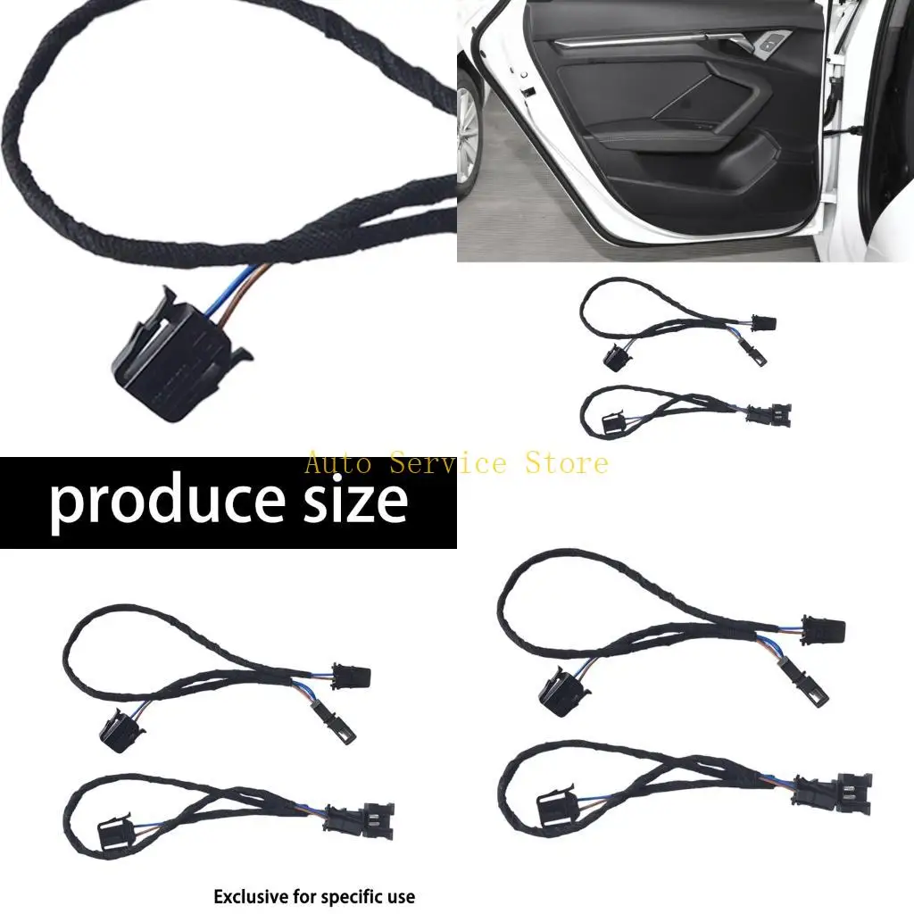 462A Midrange Speaker Wiring Upgrade Easy Installation Plastic Speaker Wiring Harness 8V0035454A for Multiple Model