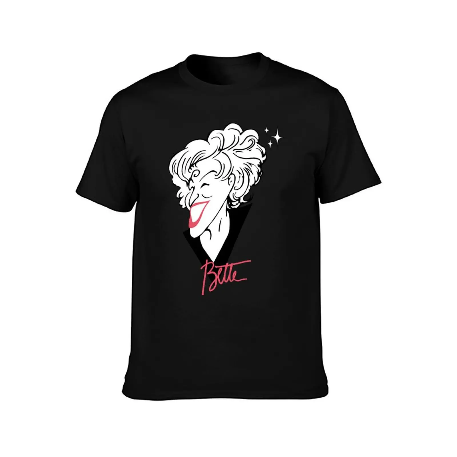 Birthday Gift Bette Comedian Midler Author Idol Gift Fot You T-Shirt Work Wear Breathable Tee T-Shirt