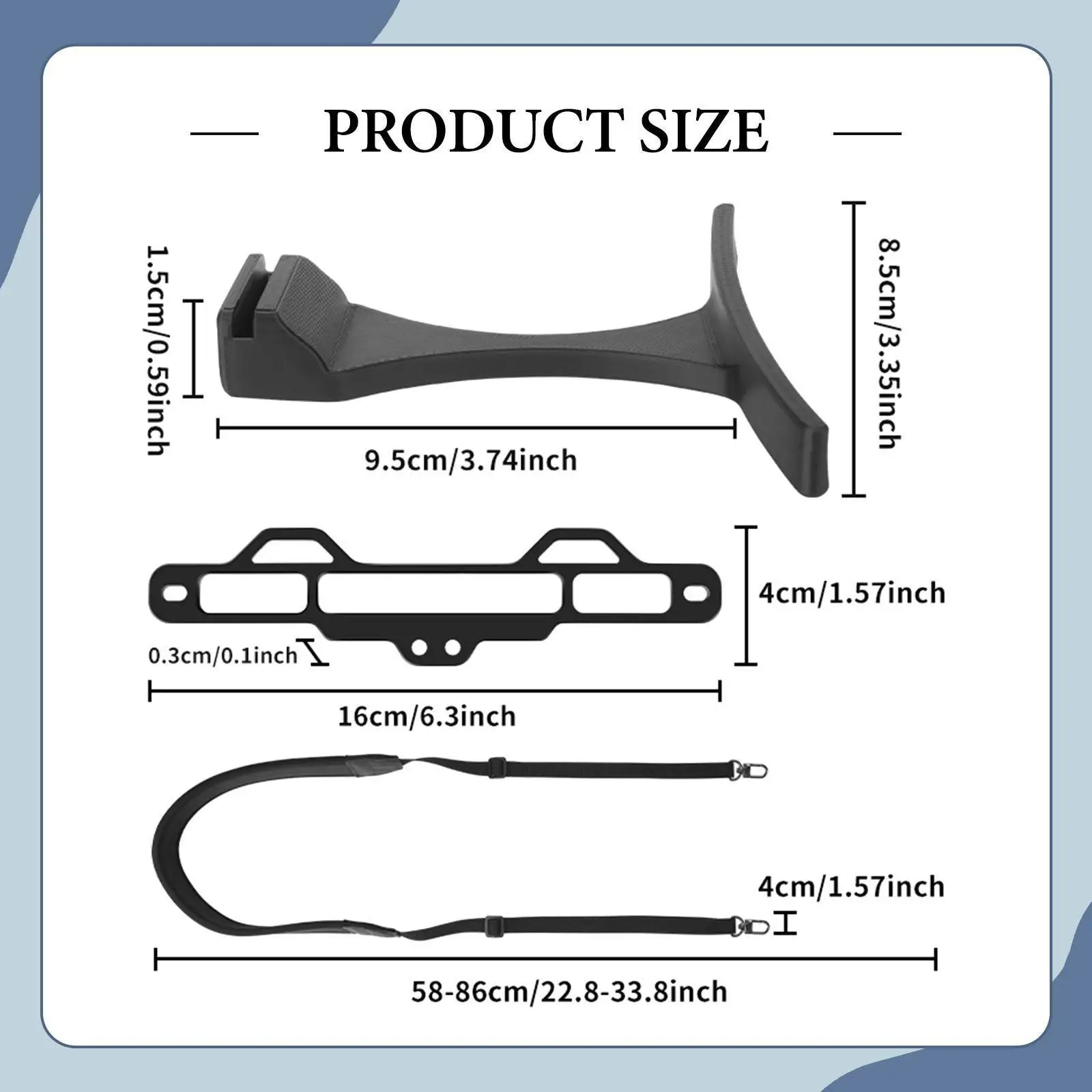 Lanyard Neck Strap Metal Fixtures Aluminum Alloy Accessories Holder Soft Protector Buckle for RC Pro 2 Controller