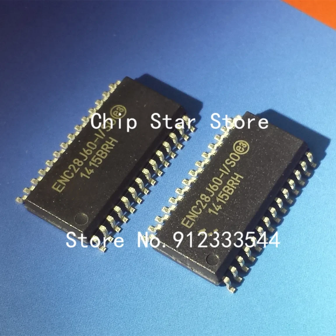 2-50pcs  ENC28J60-I/SO ENC28J60 SOIC28 Ethernet Controller 10Mbps IEEE 802. 3 3.1V  3.6V 28 Pins 100%New And Original