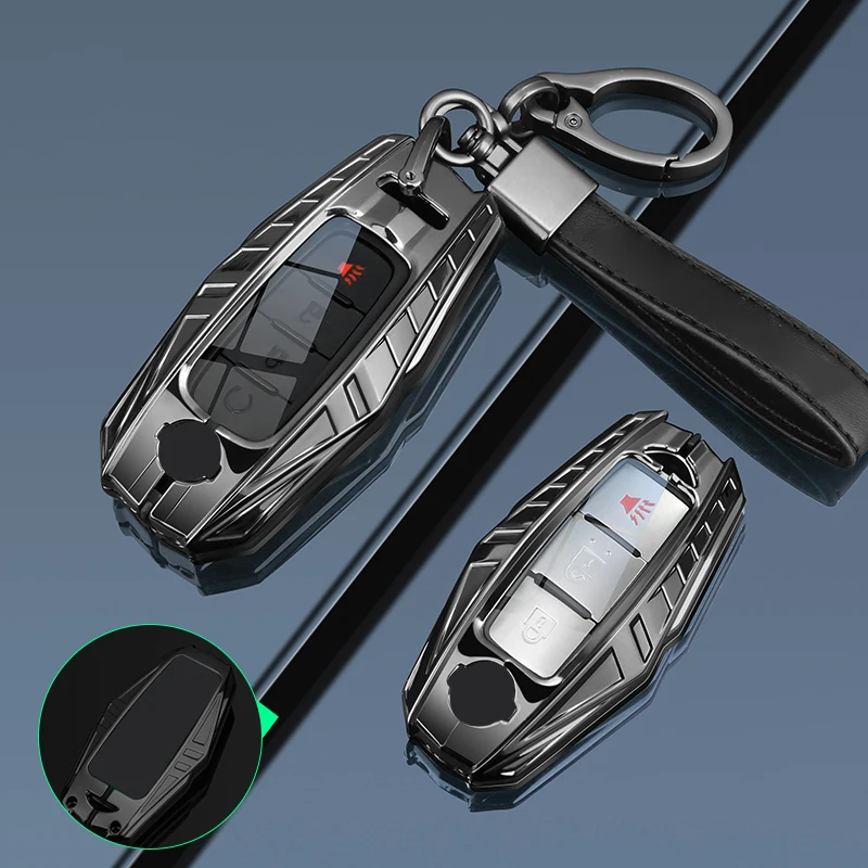 Zinc alloy Car Key Protective Case  Applicable to Infiniti G25 G35 G37 Q50 Q60 Q70 QX55 JX35 QX50 QX60 QX80 
