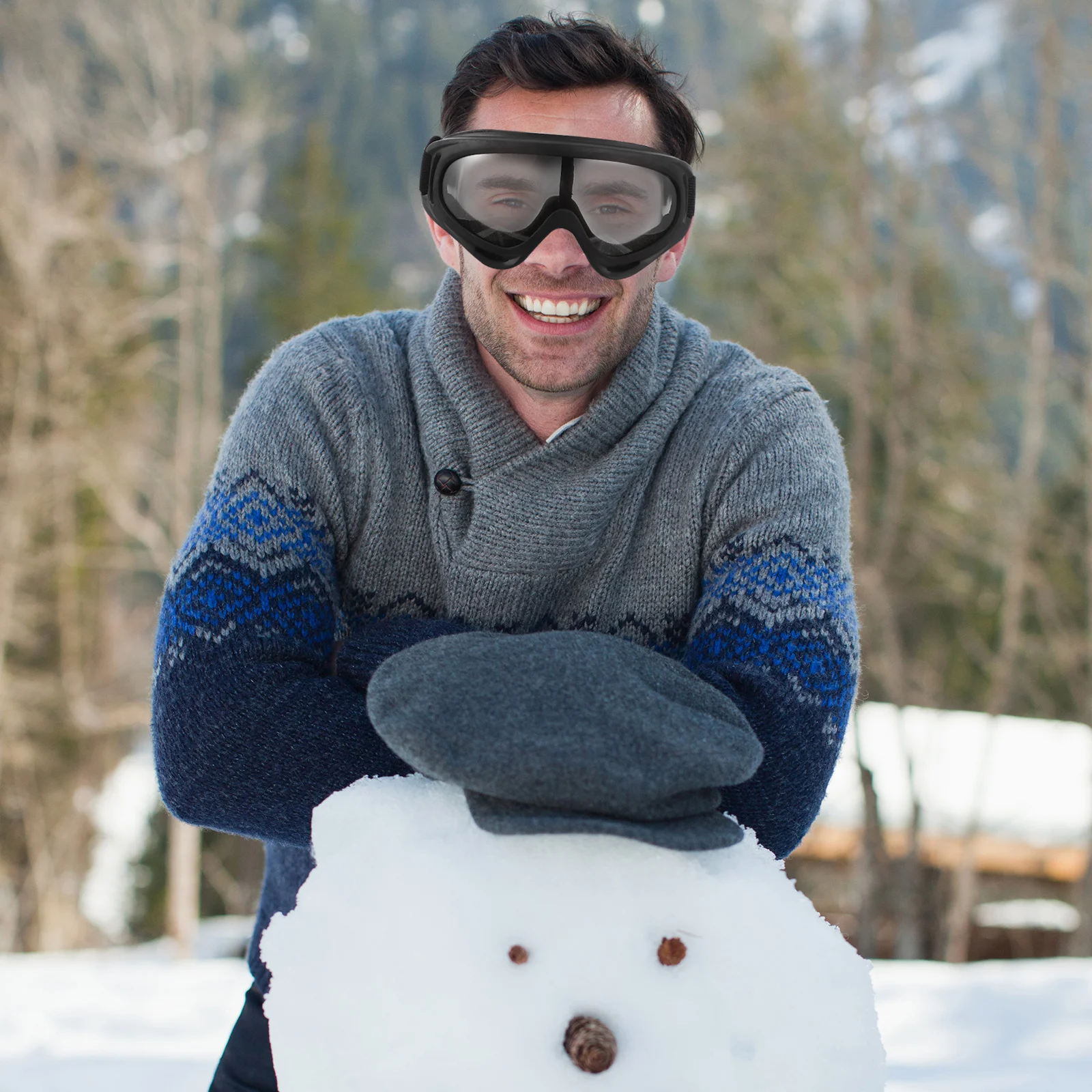 

1 шт. ветрозащитные уличные лыжные очки легкий прочный песок для езды на велосипеде пеший туризм мотоцикл спортивная защита