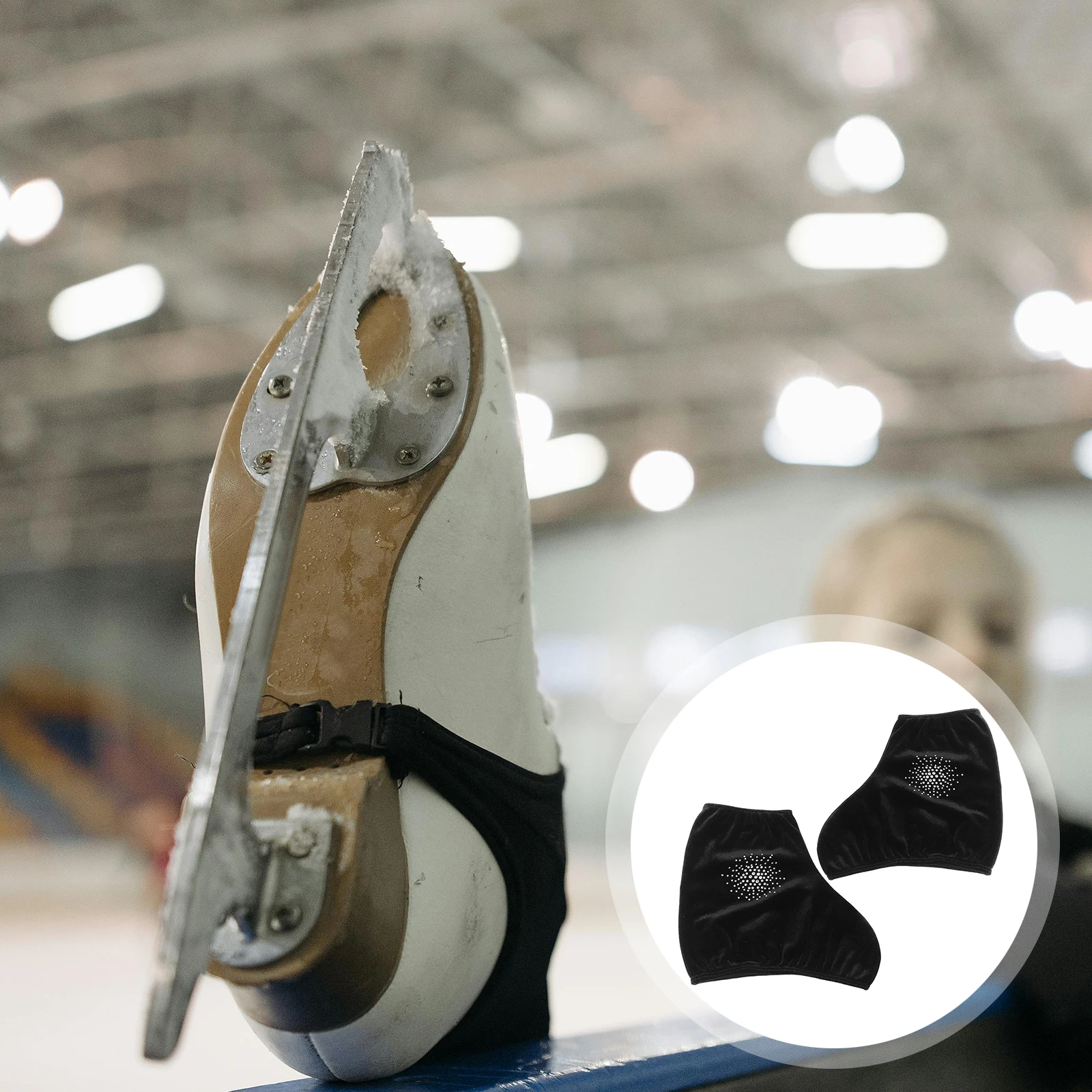 

Skate Covers Figure Skating Leg Warmers Butt Pads Ankle Gel Skateboard Shoes Men and Women