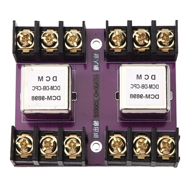 【A56X】DCM-9898 Balanced And Unbalanced Conversion Audio Isolator Permalloy Isolation Transformer 600:600 Frequency Response