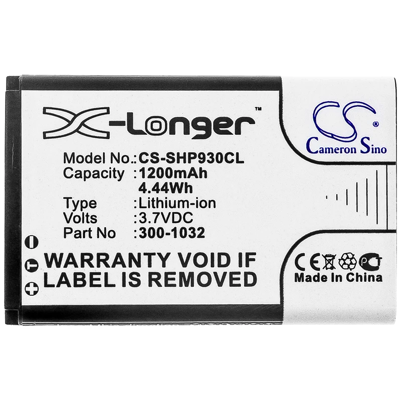 

Li-ion Cordless Phone Battery for Shoretel,3.7v,1200mAh,IP930D,300-1032,SH-10450,10000058