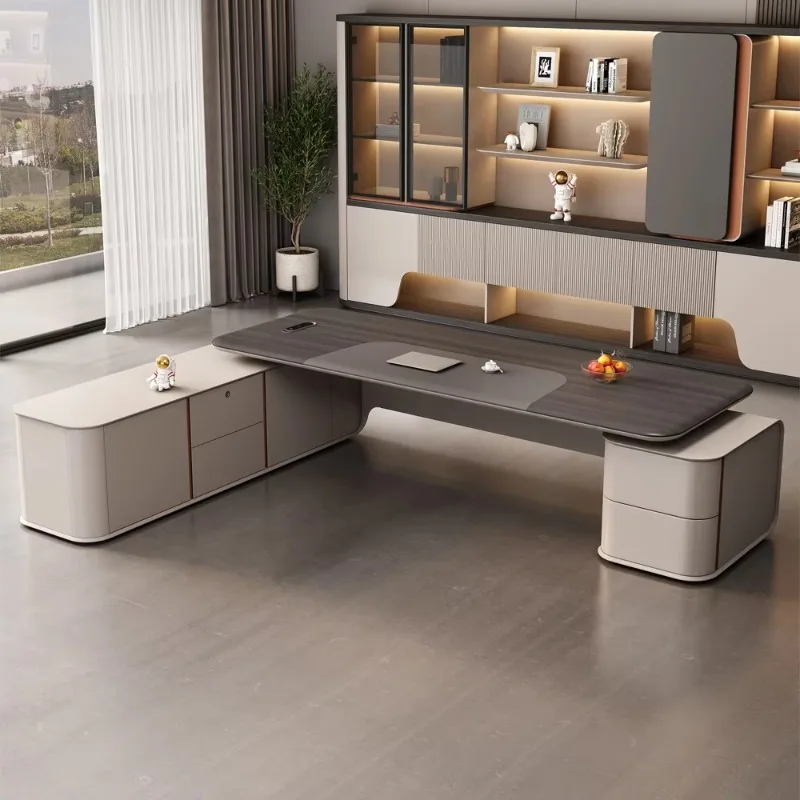 تخصيص أثاث المكاتب الخشبية رئيس الجداول الأثاث الخشبي الرئيس التنفيذي مكتب المدير التنفيذي مكتب المكتب