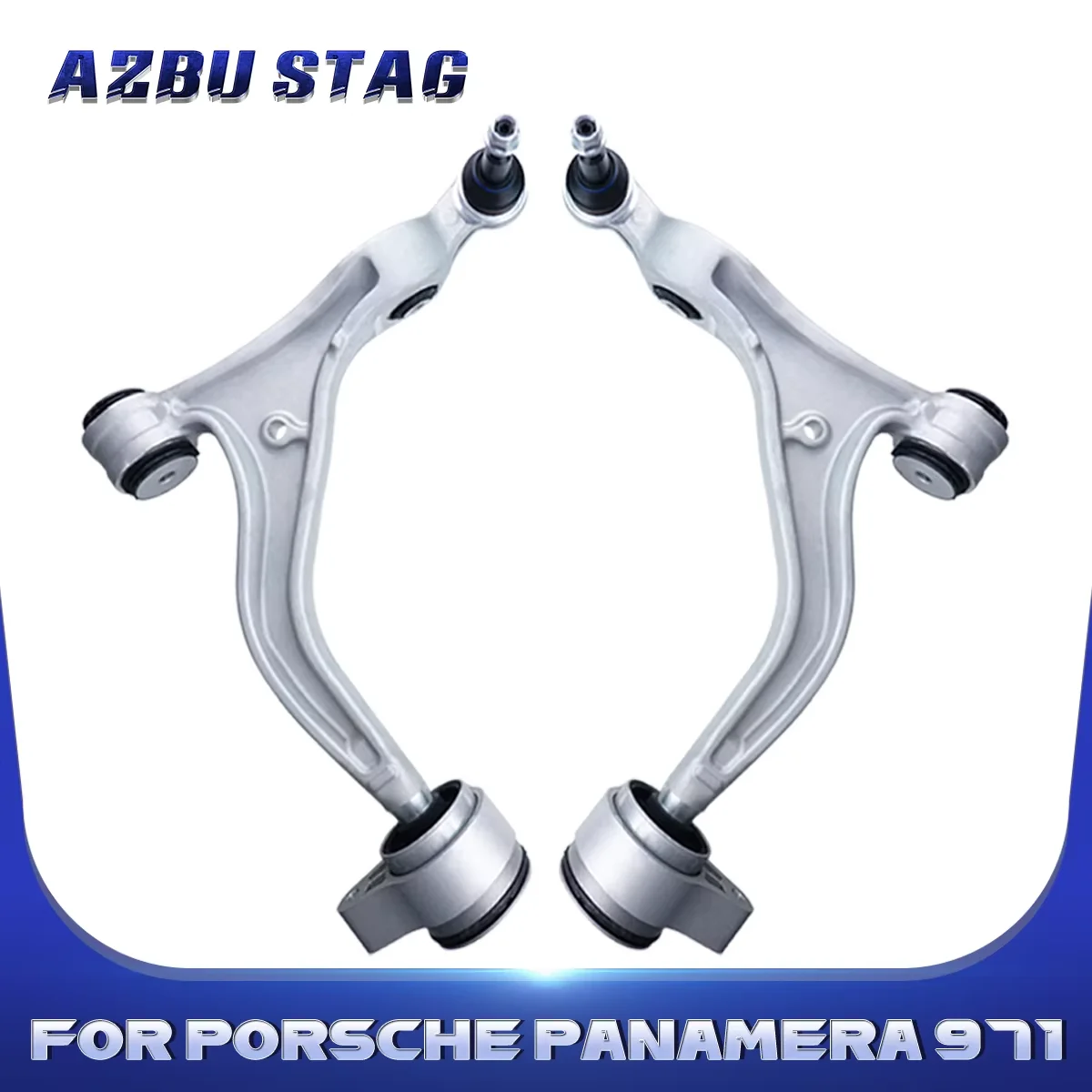 

AzbuStag Front Lower Control Arm Assembly Left Right Suspension 2Pcs for Porsche Panamera Sport Turismo971 2017 971 407 151