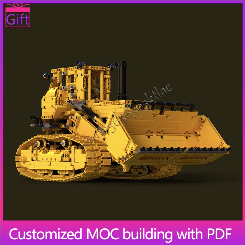 

2149 PCS MOC Rural Tracked loader Building Blocks Technique Creative Assembly Educational Brick Toys Christmas & Birthday Gifts