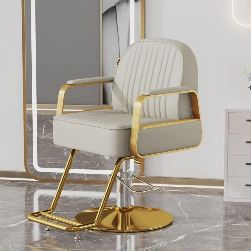 Cosmetic Salon Barber Chairs Vanity Aesthetic Stylist Swivel Barber Chairs Rolling Facial  Modern Furniture