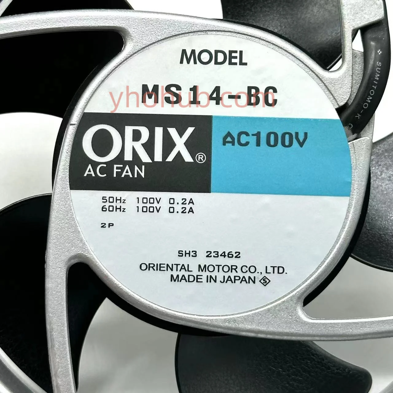 ORIX MS14-BC Server Cooling Fan AC 100V 0.2A 140x140x28mm