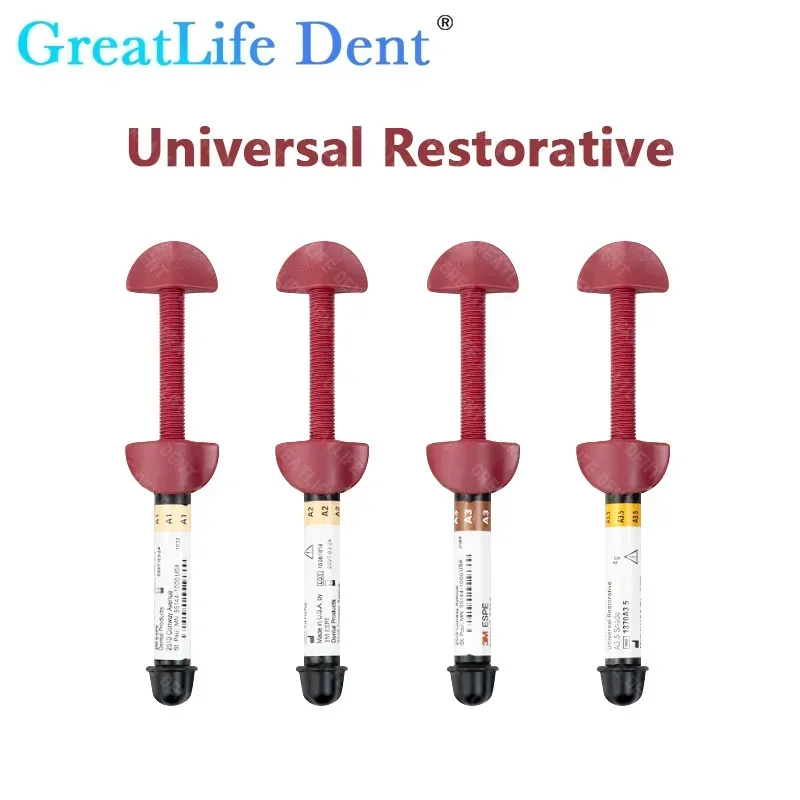 

GreatLife Dent Dental Materials 3M Light Curing Resin Z250 Light Curing Fluid Resin Vimax Resin 350 Light Curing Genuine 4g/bag
