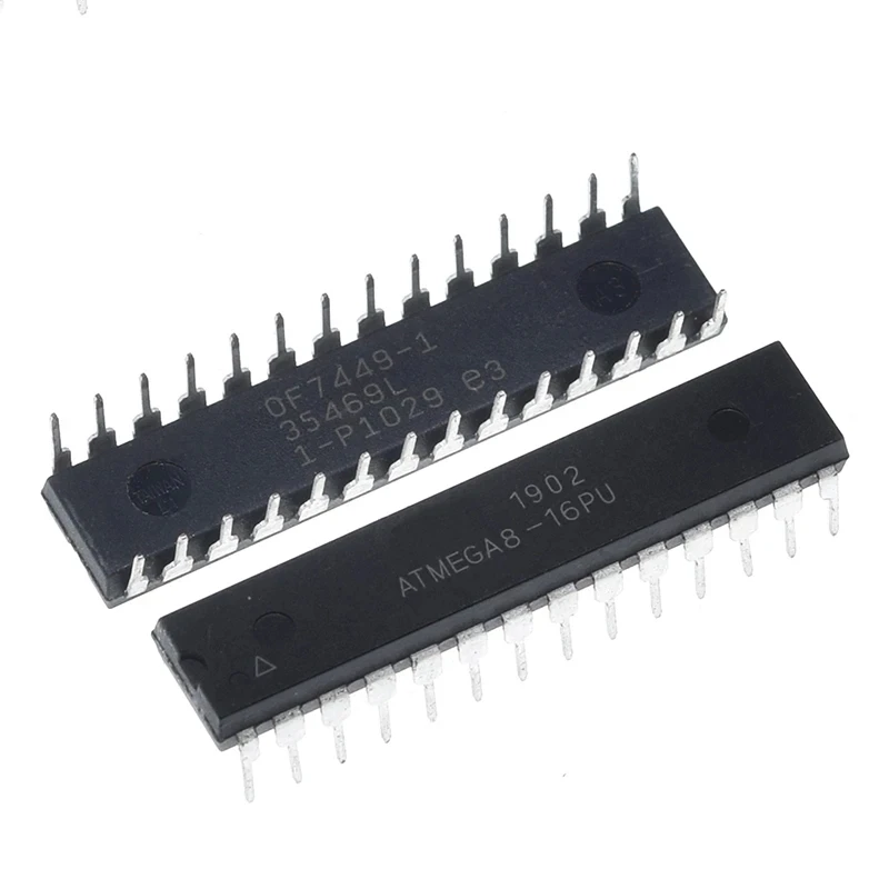 1/5/10PCS ATMEGA8-16PU DIP28 ATMEGA8A PU microcontroller DIP 8-bit with 8K Bytes In-System Programmable Flash ATmega8