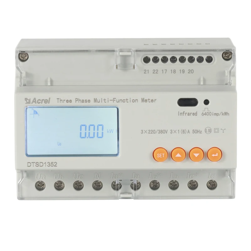 DTSD1352-C 3 Phase Smart Energy Meter with zero export for Solar Inveters