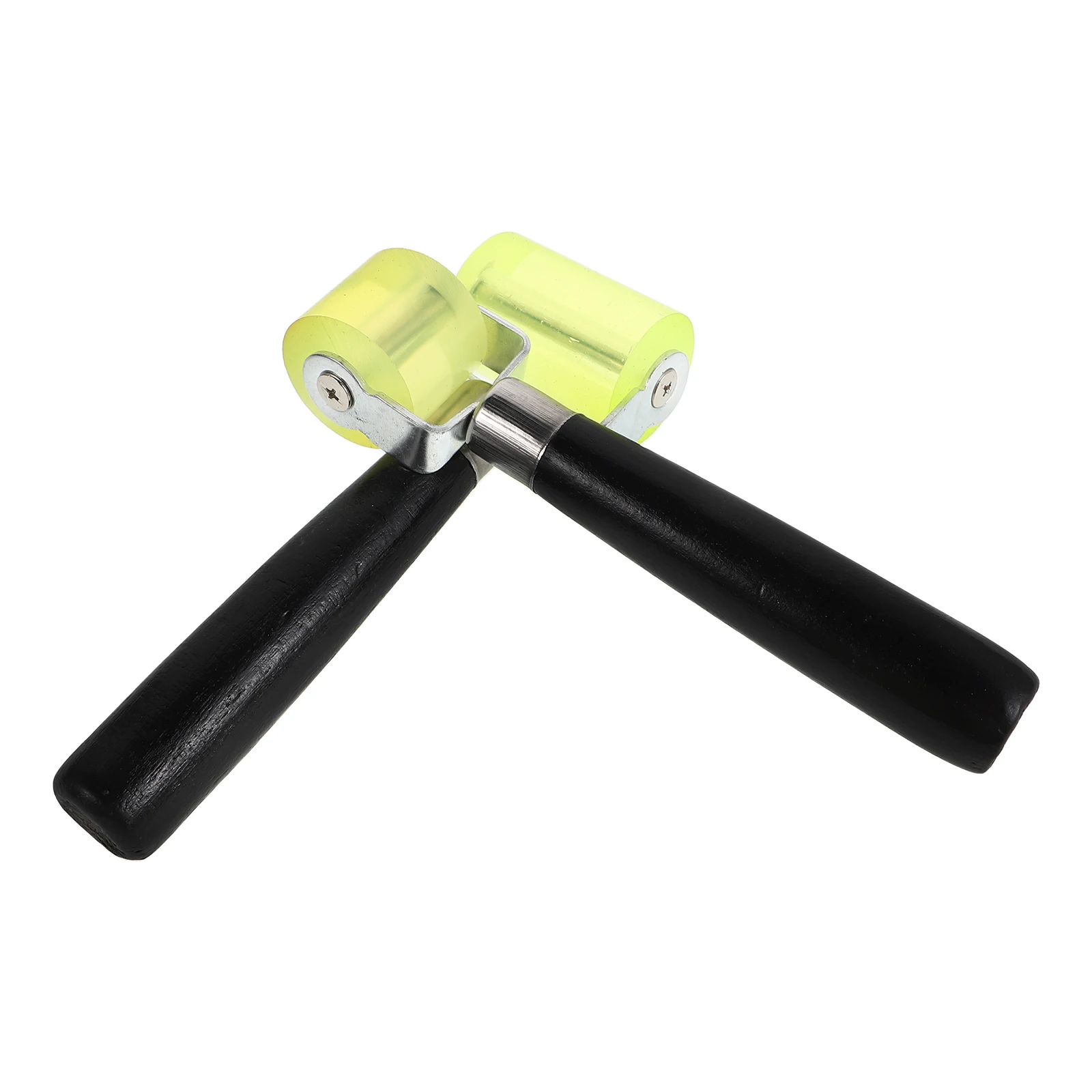 

2pcs Tire Roller Heat Abate Auto Sound Insulate Car Mat Wallpaper Wooden Abatement Durable Efficient Vehicle Repair Tool