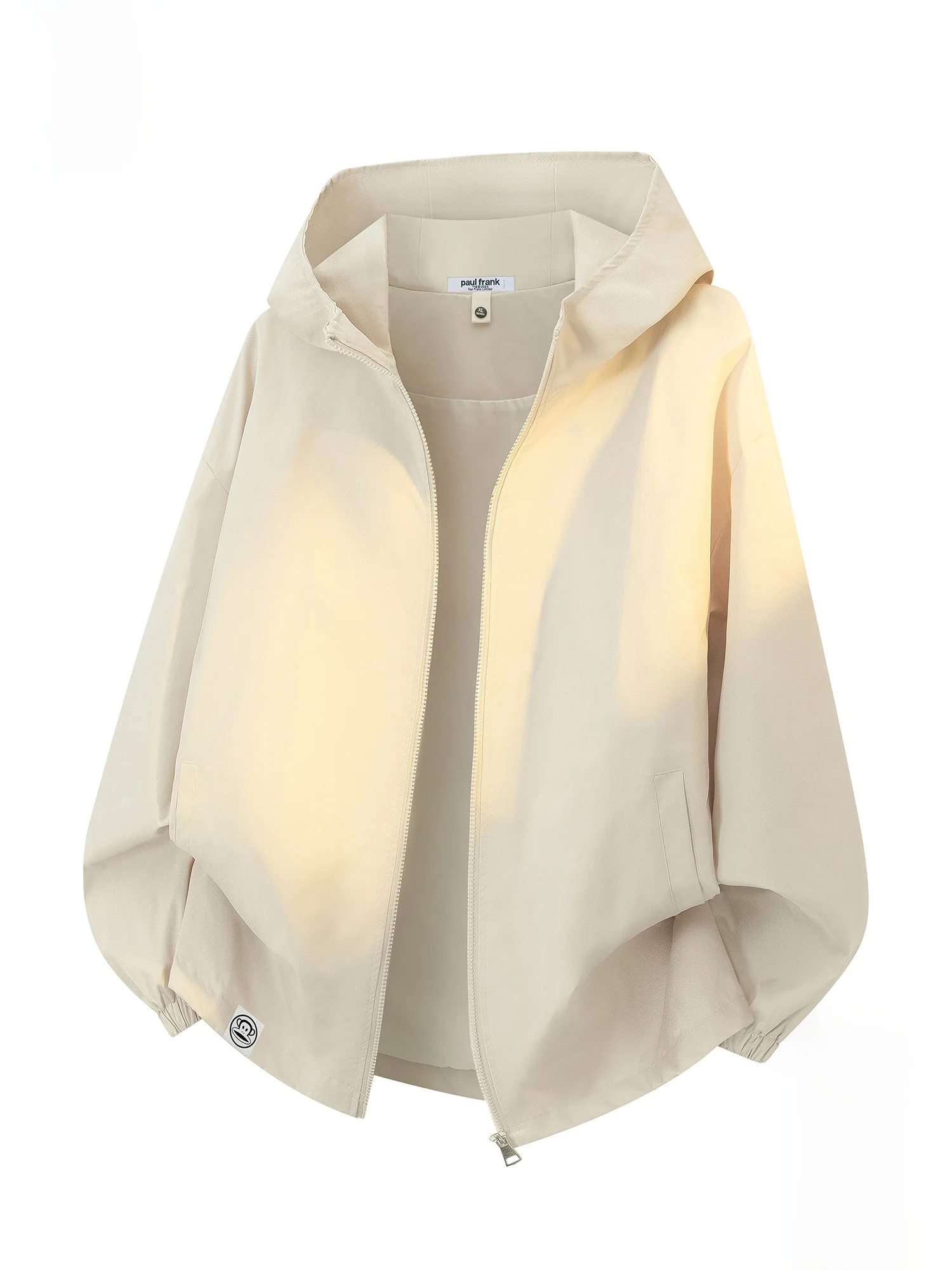 

PaulFrank Loose Fit Hoodie Jaet Men's Casual Spring Faion Pure Color Versatile Workwear Coat Large Mouth Monkey Design