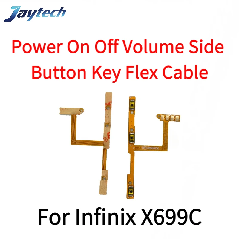 Infinix X690 X693 X695 X699C X6870 X6871 X6872 X6880 전원 스위치 켜기/끄기 버튼 볼륨 조절 키 버튼 플렉스 케이블 1개