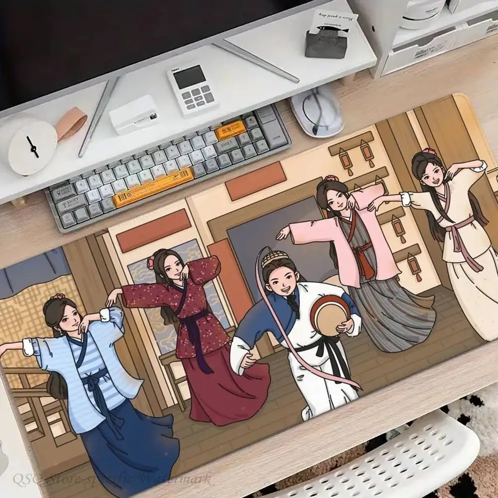 My Own Swordsman Mousepad Non-slip Suitable For Office Computers Laptops E-sports Game Desk Mats XXL Keyboard