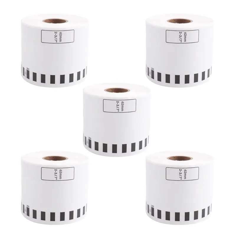 highly-recommended-5-refill-rolls-compatible-dk-22205-label-62mmx3048m-continuous-compatible-for-brother-label-printer-white-pa