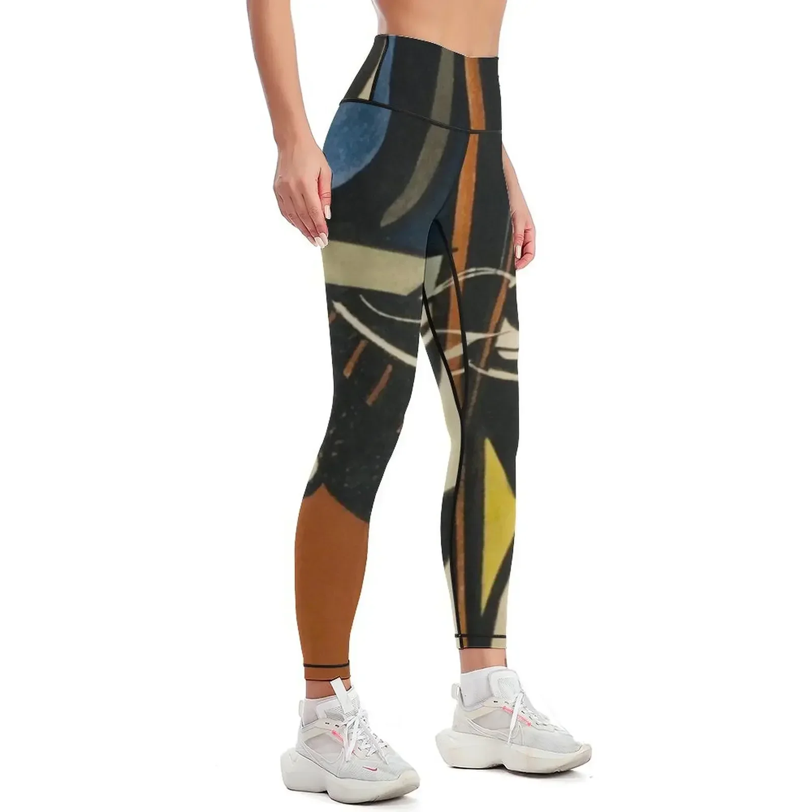 Reflections Abstract Leggings Leginsy push up flared exercise clothing for Women's tights Womens Leggings